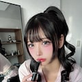 ポニテ喫煙ギャル 2枚目