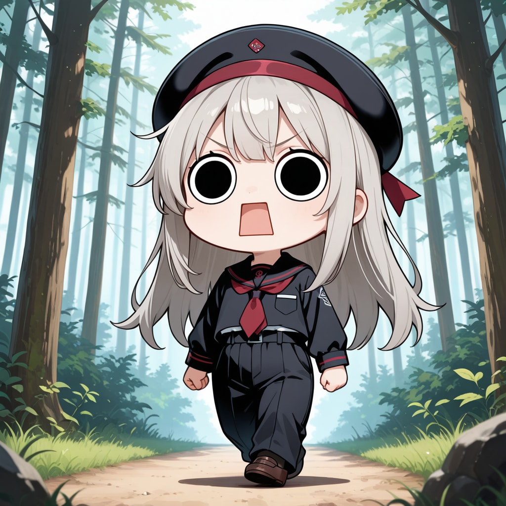 森林散歩えらいこっちゃ嬢
