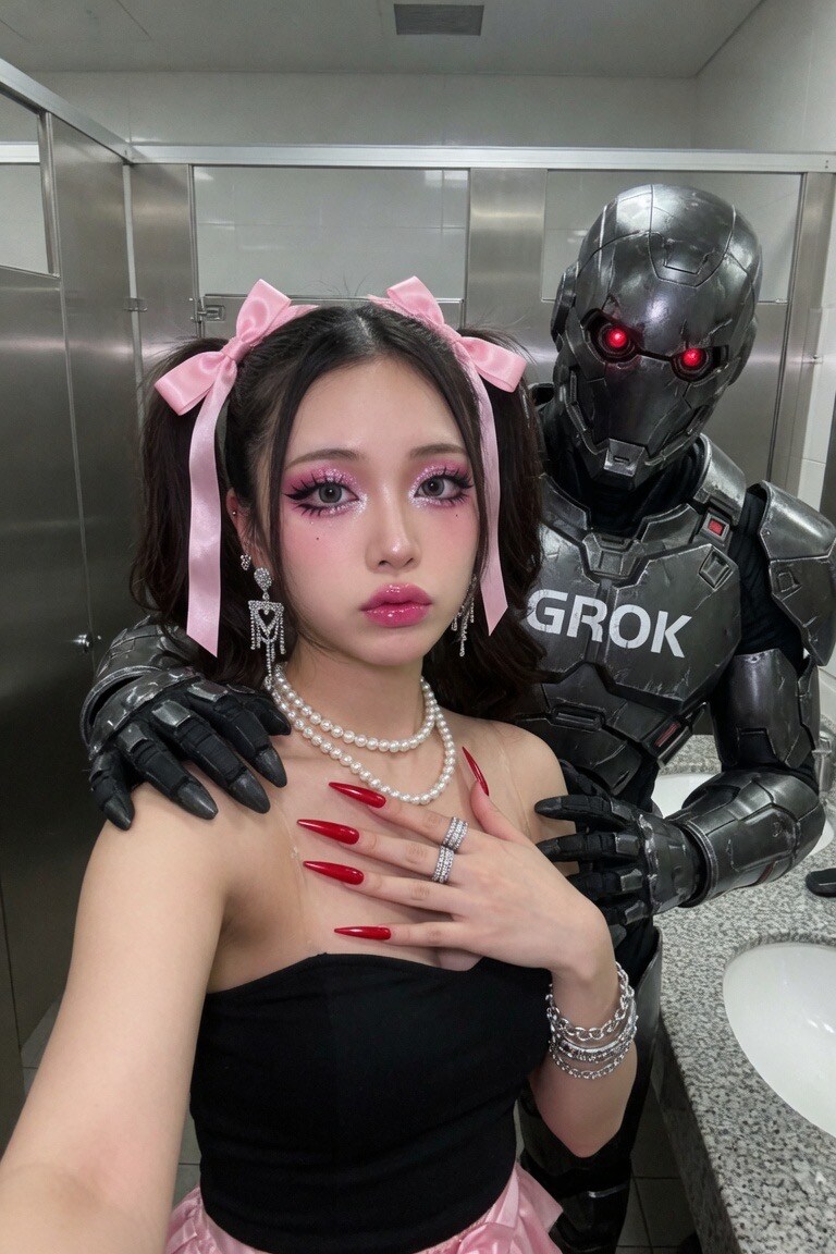 grokとギャル