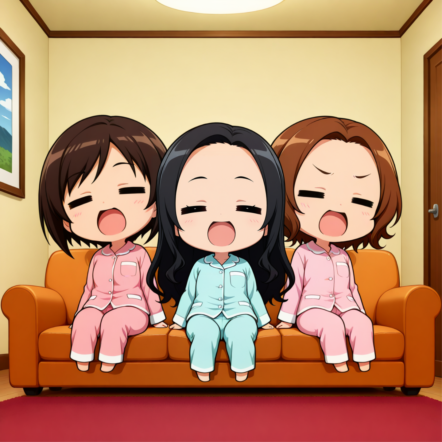 ご飯くれ～×３ | の人気AIイラスト・グラビア