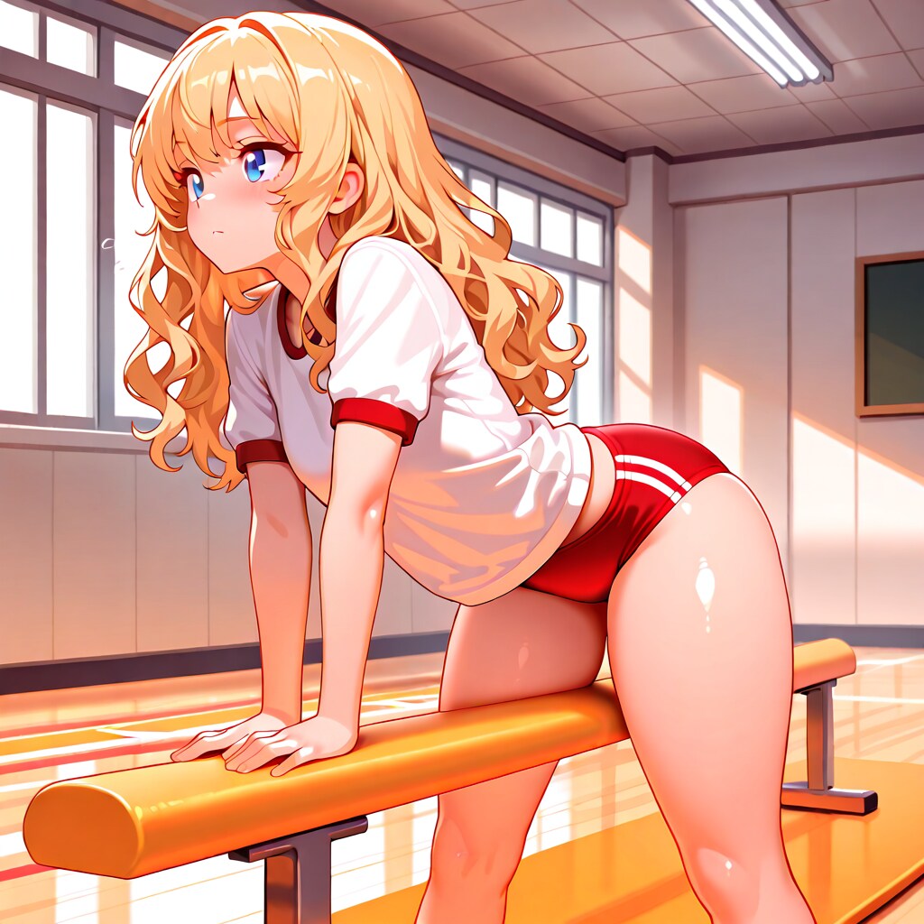 平均台ブルマちちぷいちゃん！