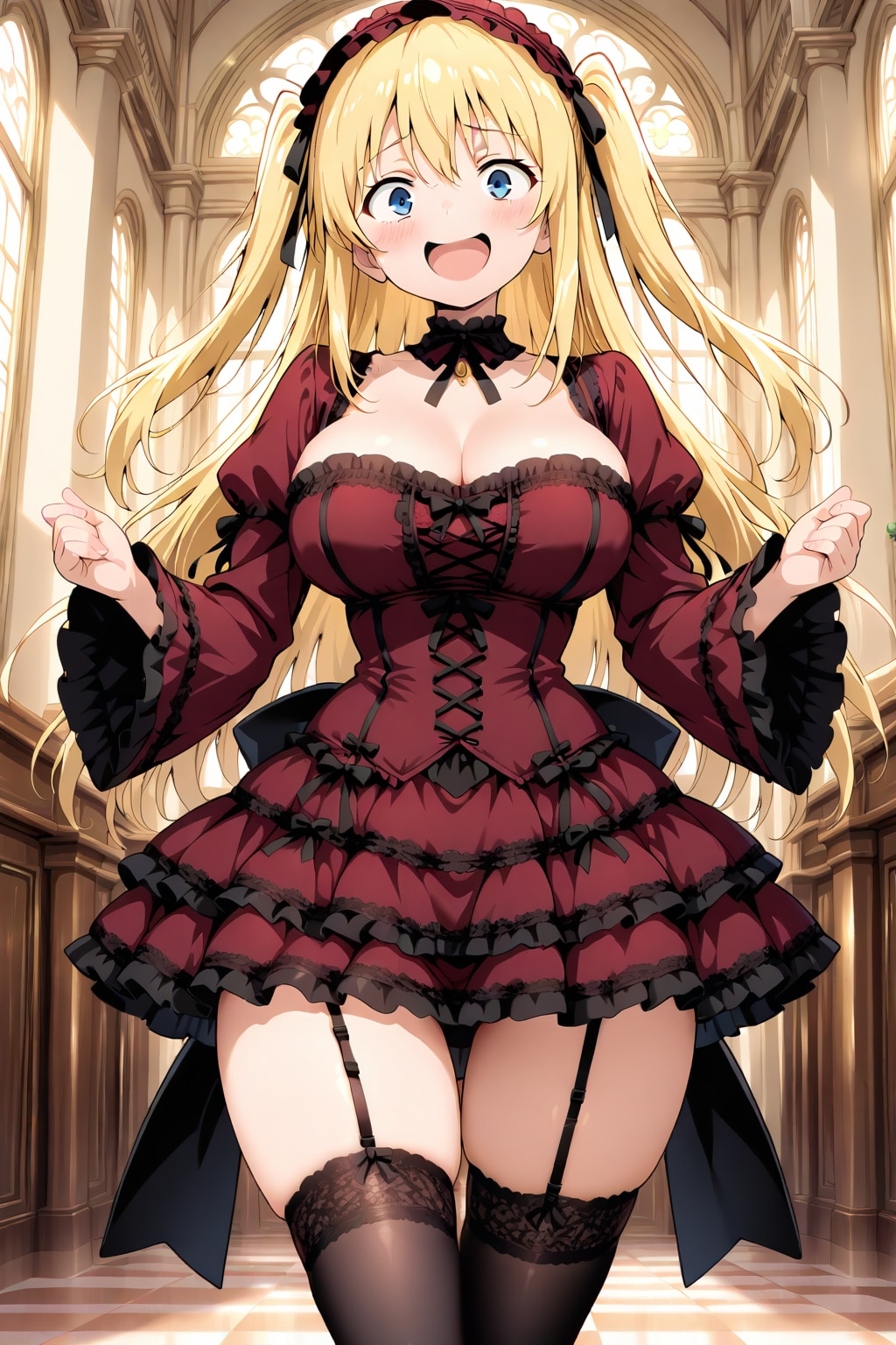 お嬢様は今日もむちむちしている | の人気AIイラスト・グラビア