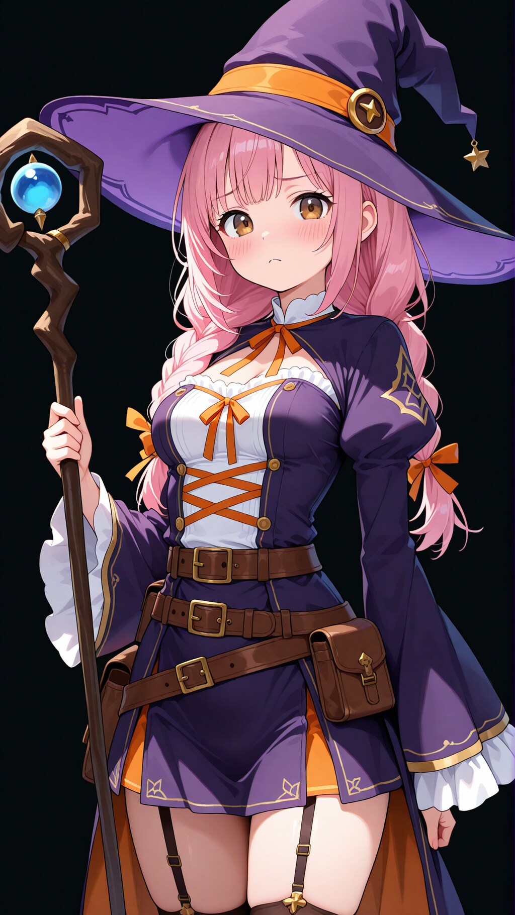 三つ編みしてみた、女神『ヘカテー』