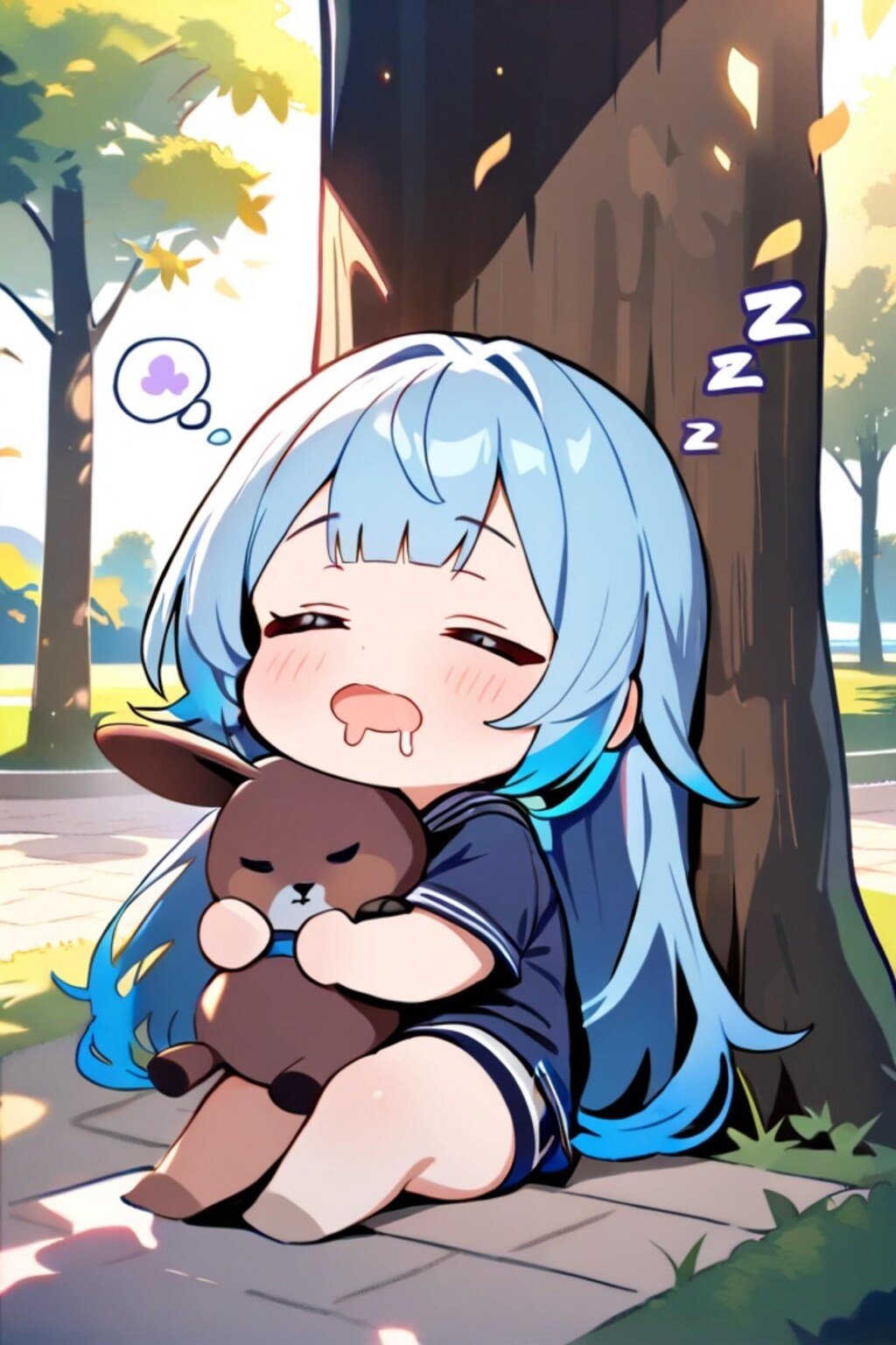 寝る子は育つ💤