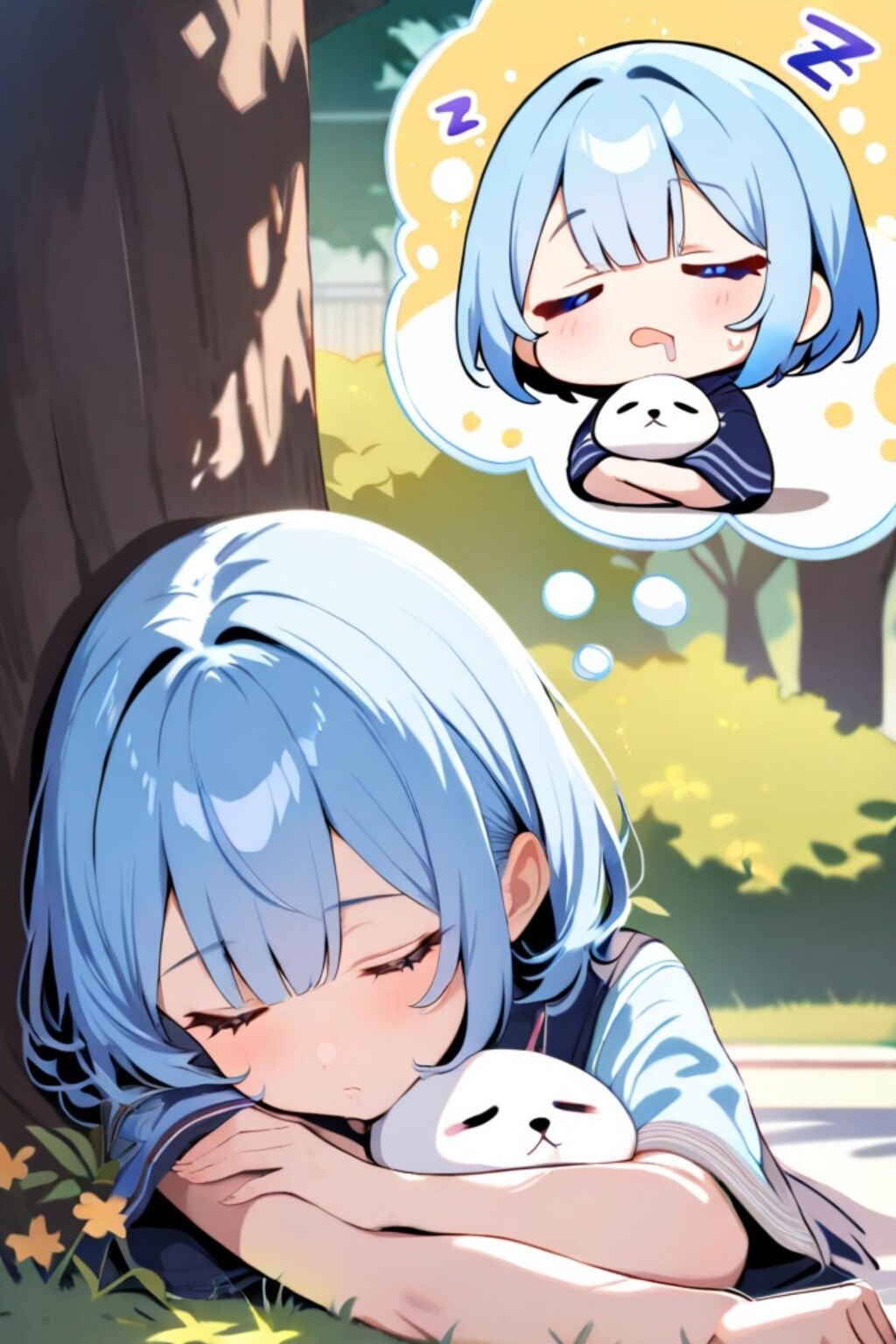 寝る子は育つ💤