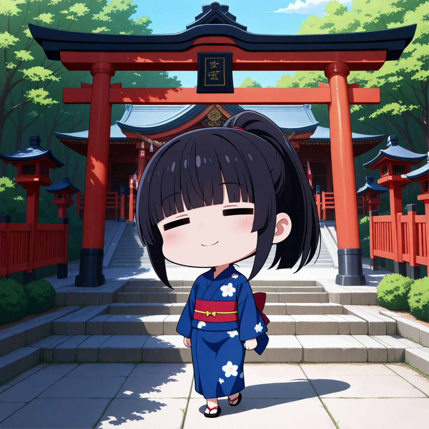 お参り | の人気AIイラスト・グラビア