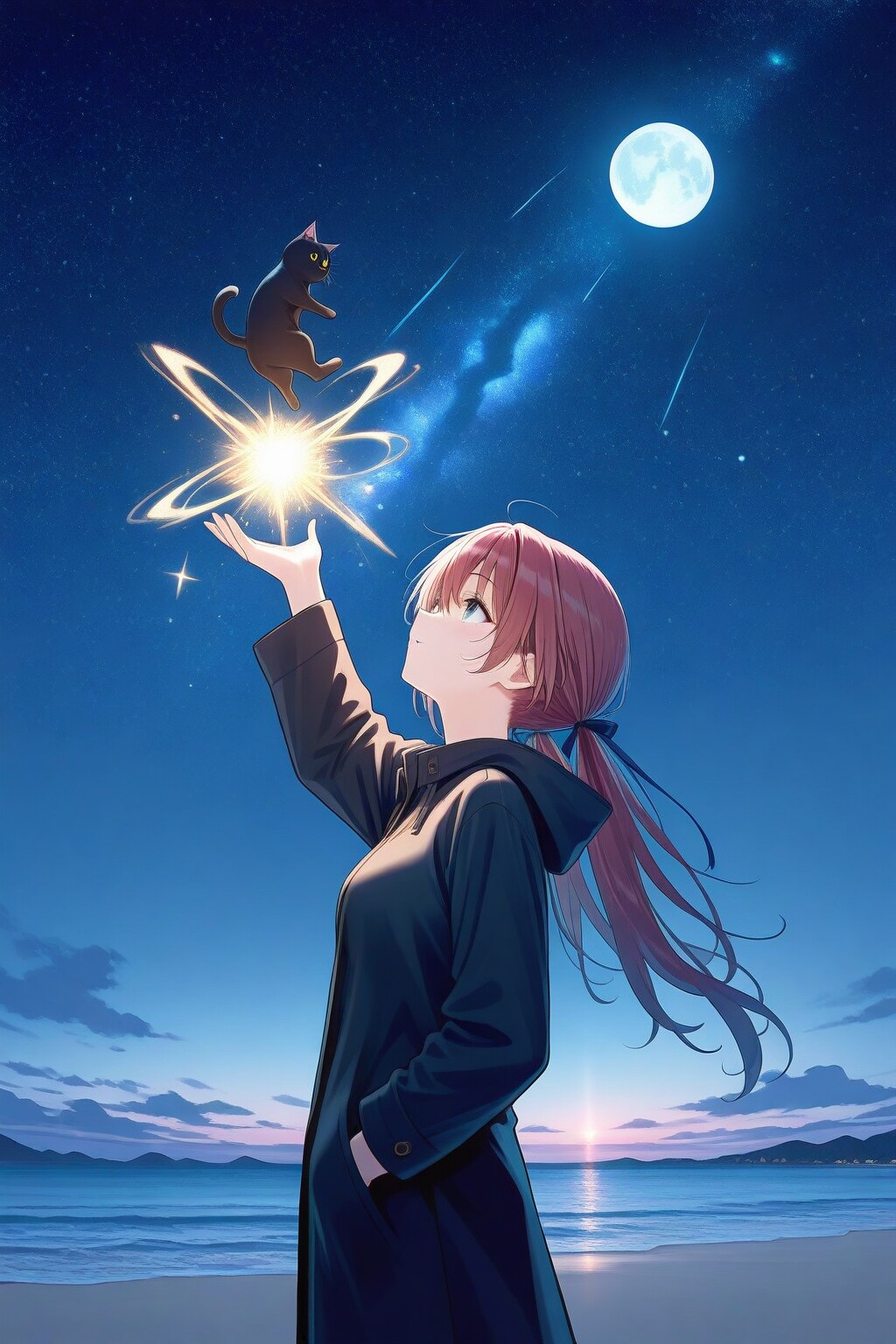 UNICORN.   砂浜の魔女と魔法