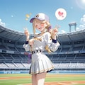ユニフォーム⚾️👧８ 4枚目