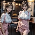 夏休みのバイト中 2枚目