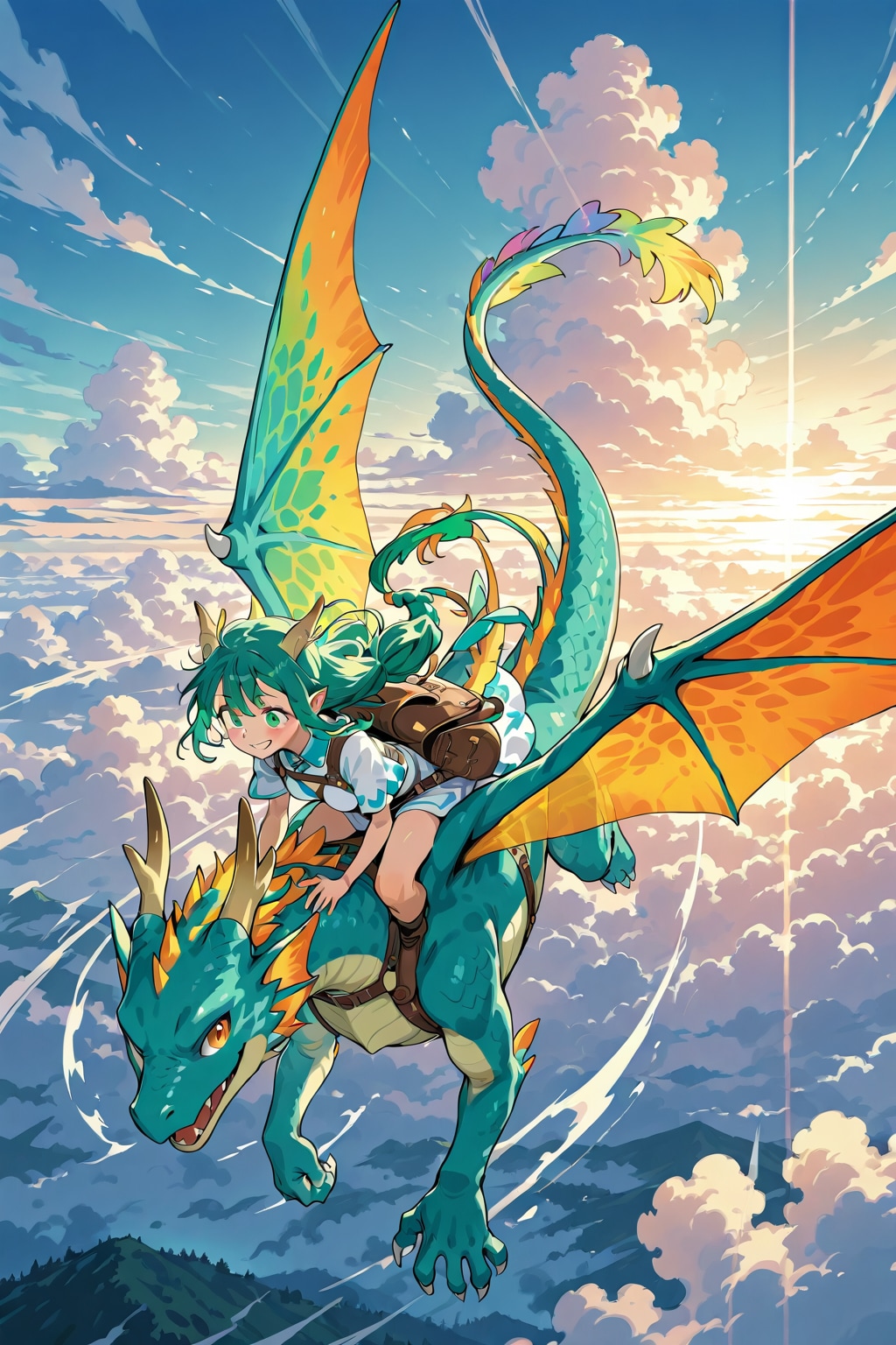 ドラゴンと少女 DI | の人気AIイラスト・グラビア