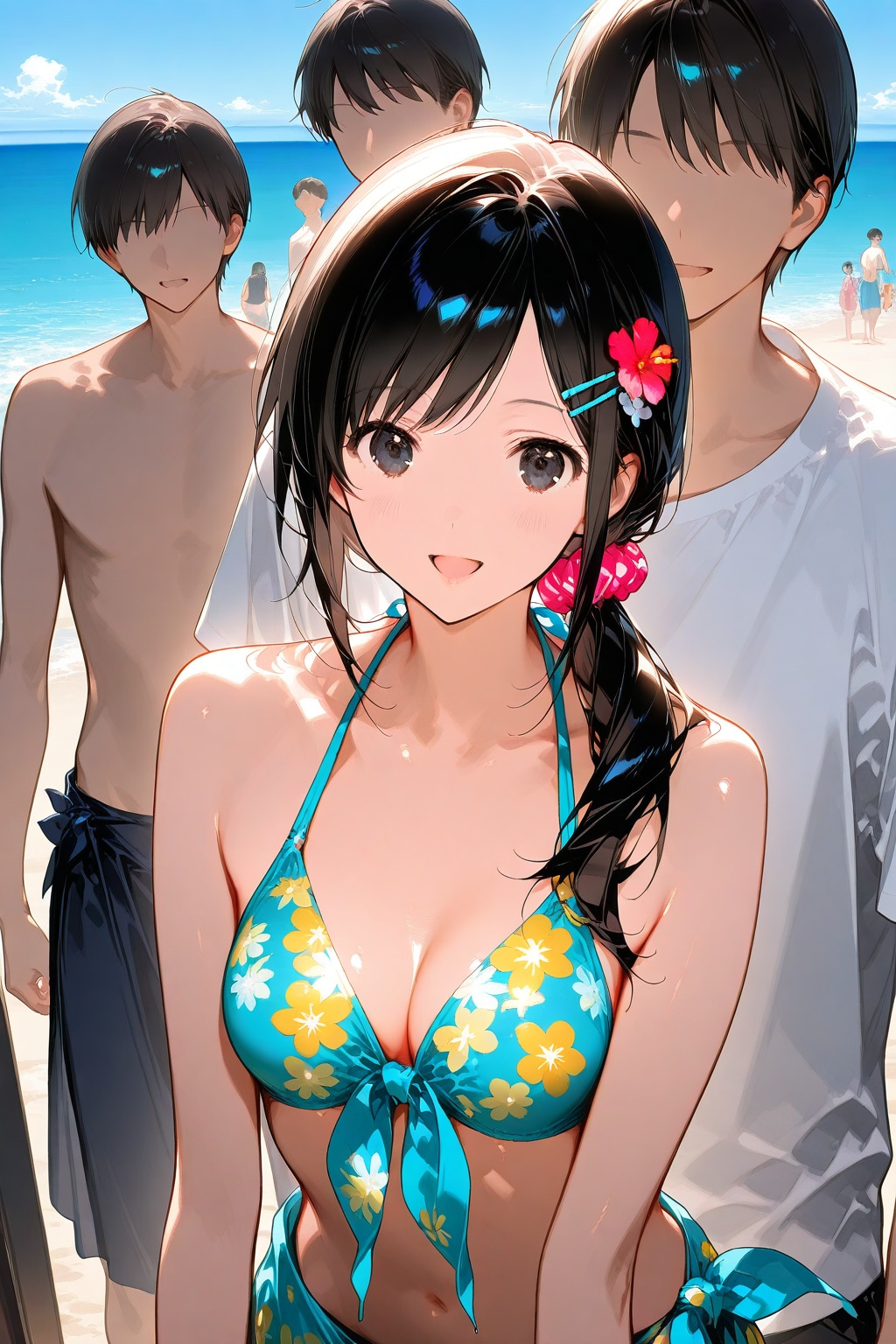 ナンパされそうな長女ちゃん😅🌸✨