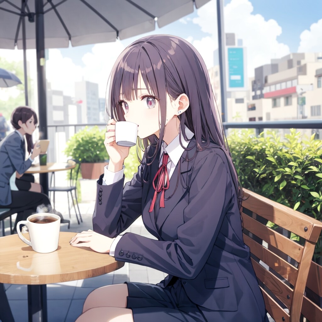 コーヒーブレイク | の人気AIイラスト・グラビア