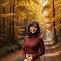 【新作LoRA】秋の森 / 紅葉 2枚目