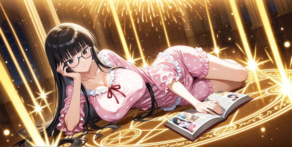 SSR寝間着アンジュ召喚