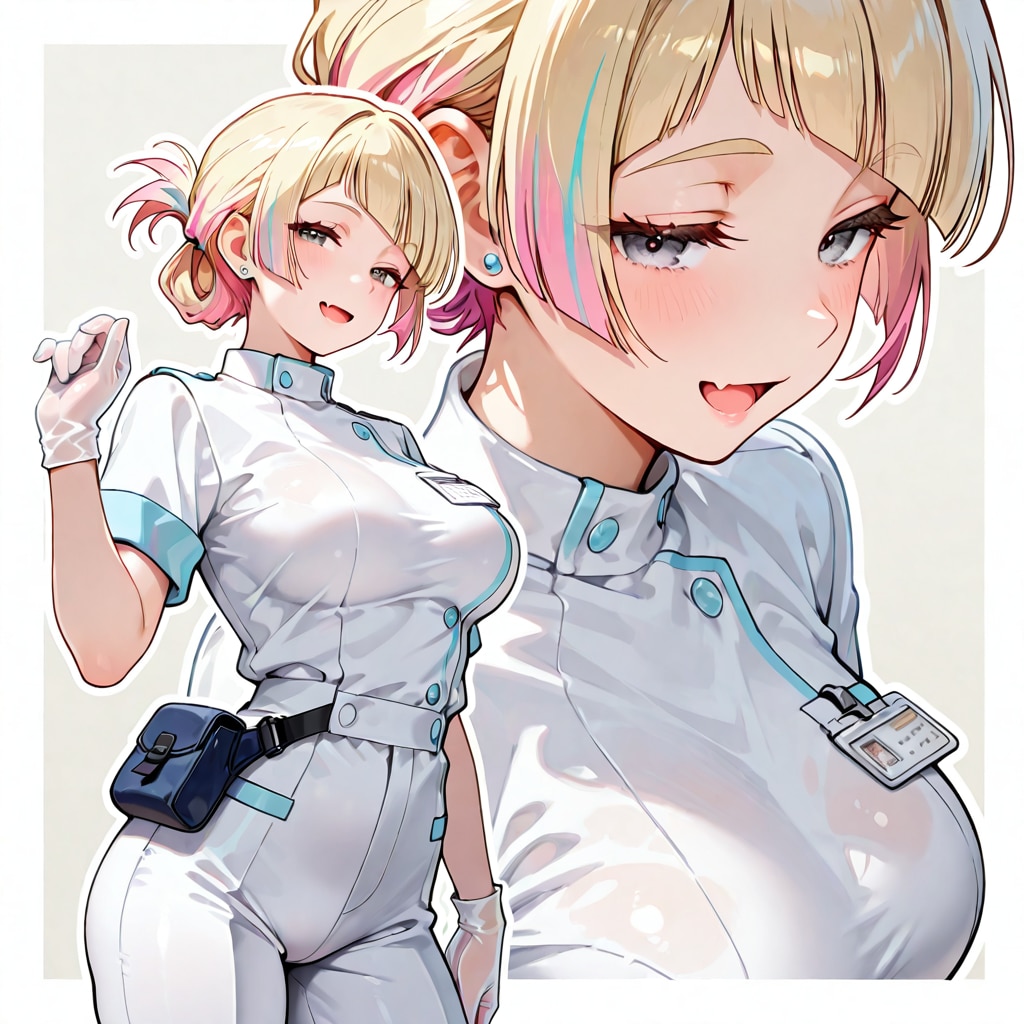【貸】看護師 上木望ちゃん | の人気AIイラスト・グラビア