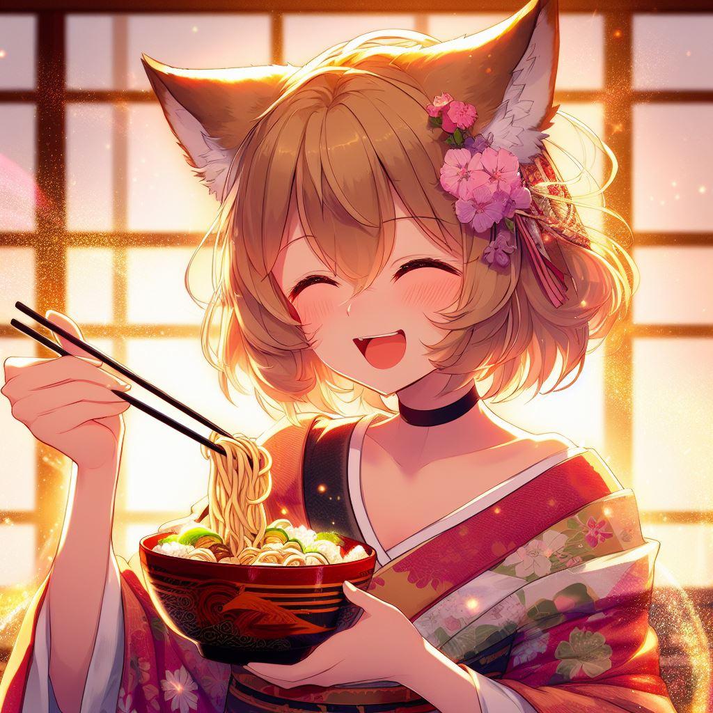 きつねとうどん