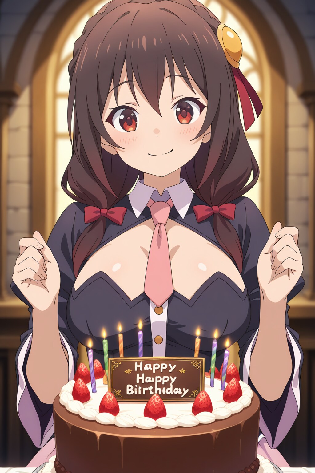 うるう年生まれだが前倒しゆんゆんひとりぼっち誕生日🧙🎂🎉❤️