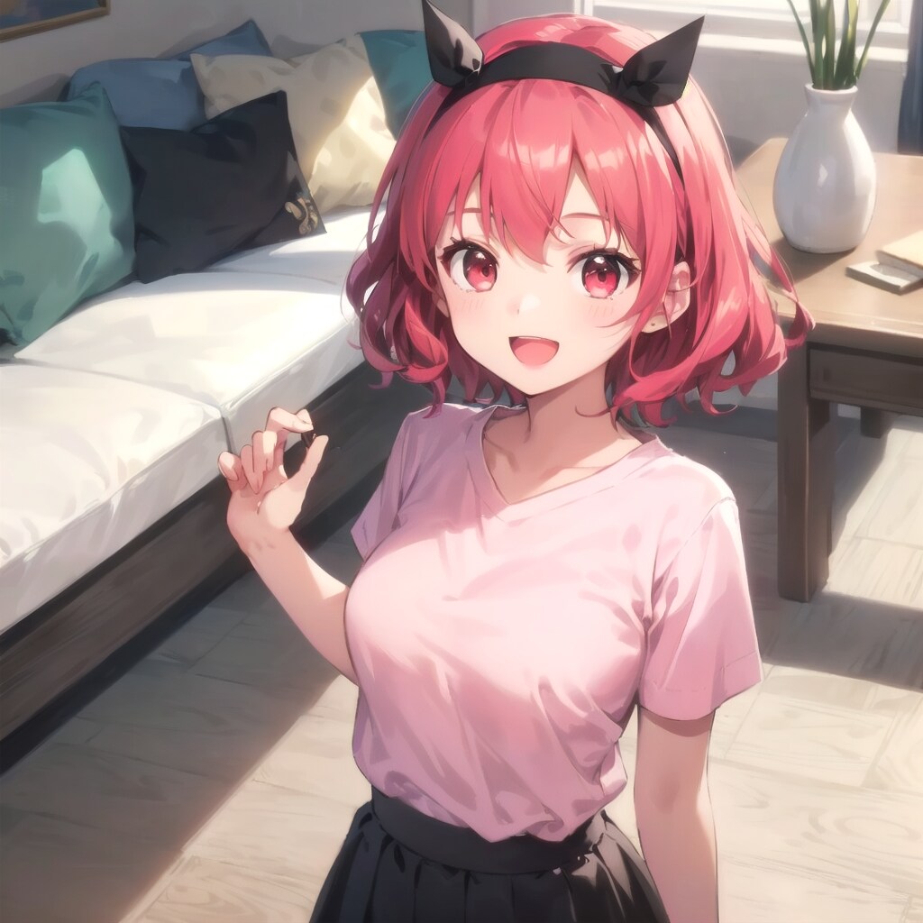 髪の長さ変えてみた