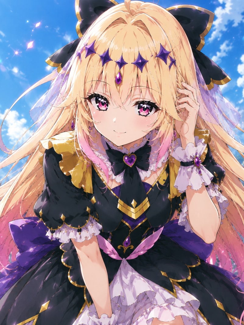 君に微笑むキュアアルカナシャドウ  キャプション | の人気AIイラスト・グラビア