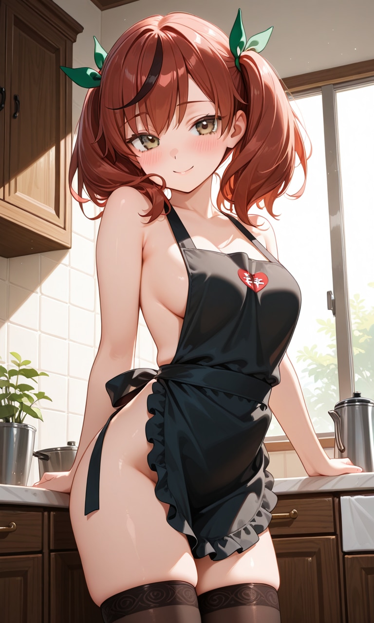 裸エプロンしてくれる寧ちゃん