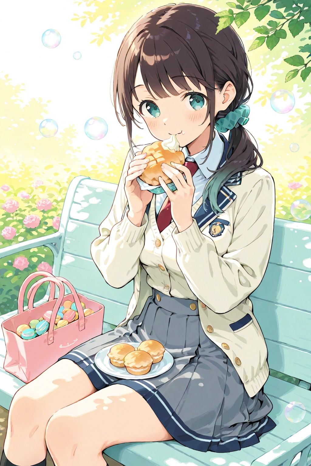 モデルを変えてパステル(daisy)