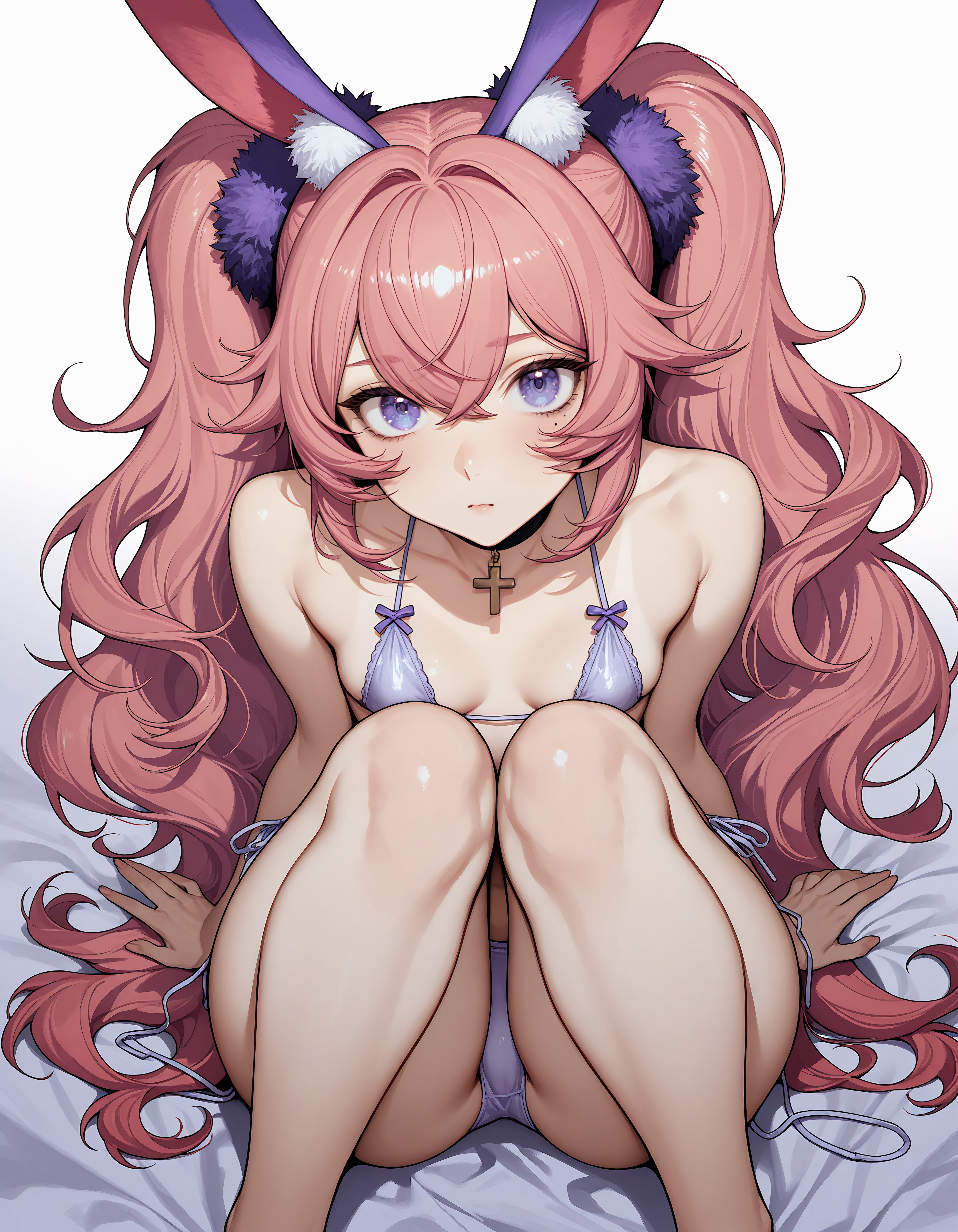じっと見ています