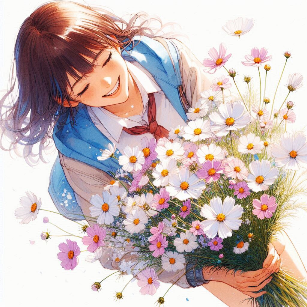 少女/秋桜