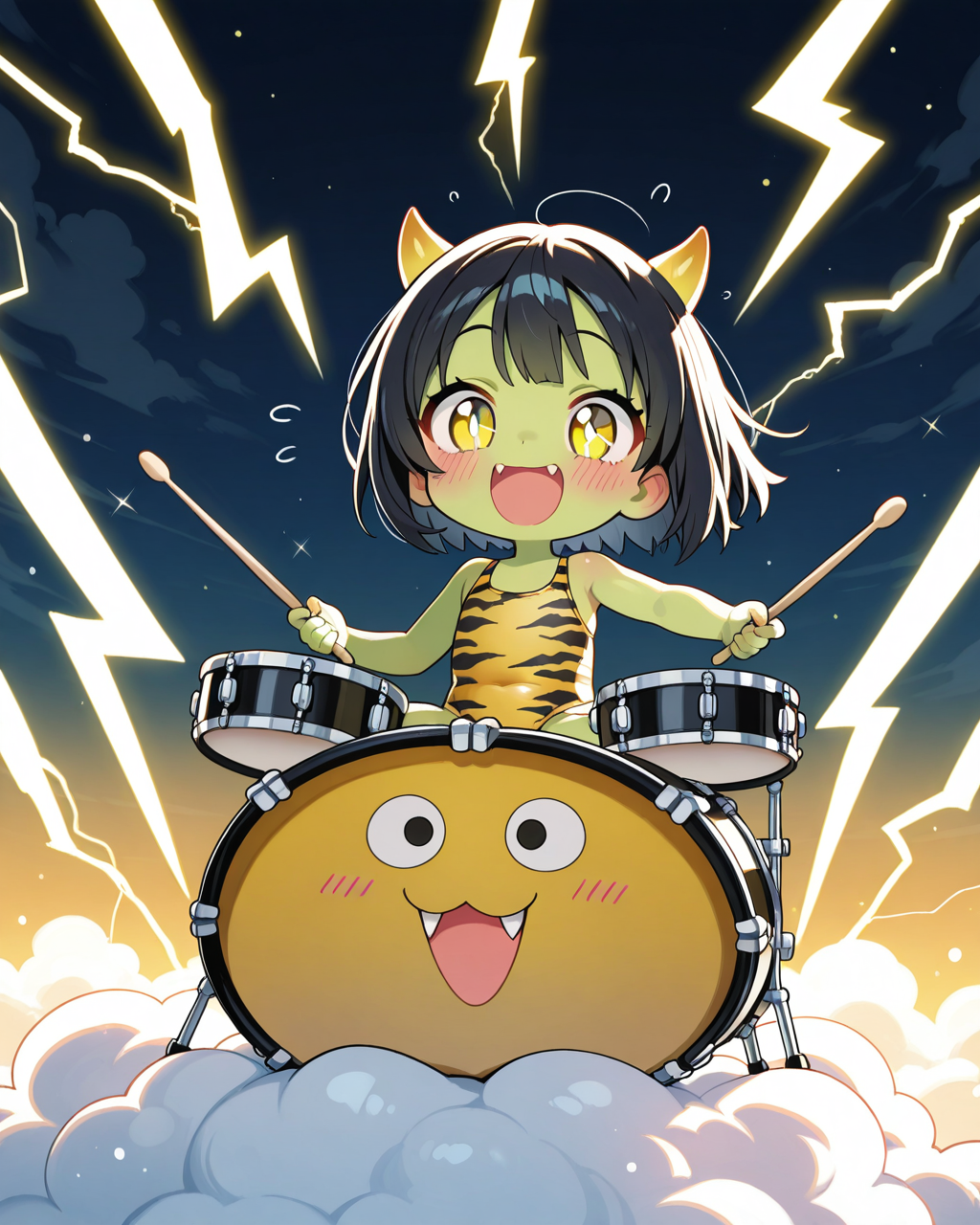 ７月１０日の雷様⚡