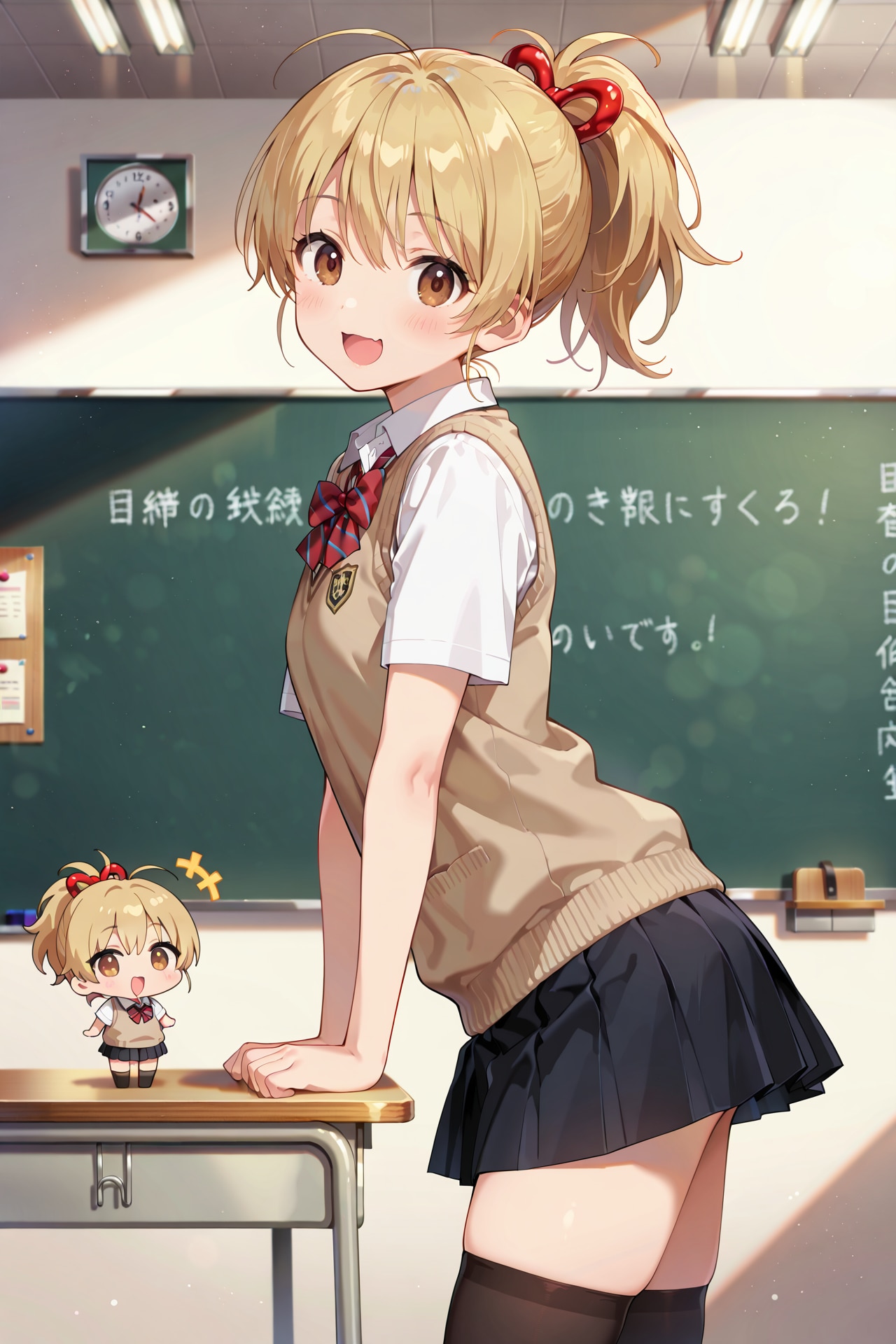 制服ちびキャラデイズ Z324 | の人気AIイラスト・グラビア