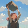 勇者の件を構える女の子------別バージョンPixAIにもやらせてみた。 2枚目