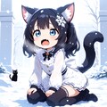 にゃかしみゃミケ　♪「雪のはにゃ」 2枚目