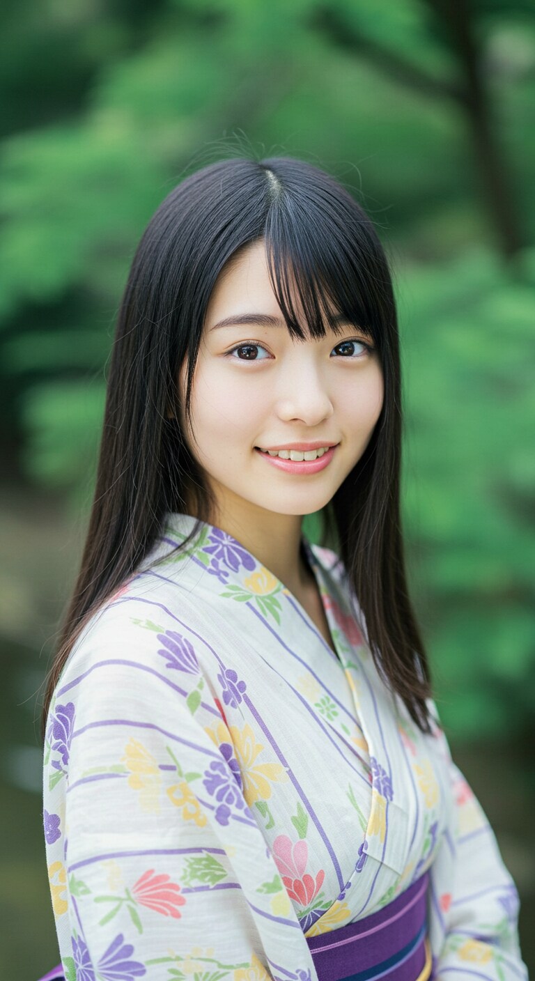 和装女子　フォト　ImageFX土産