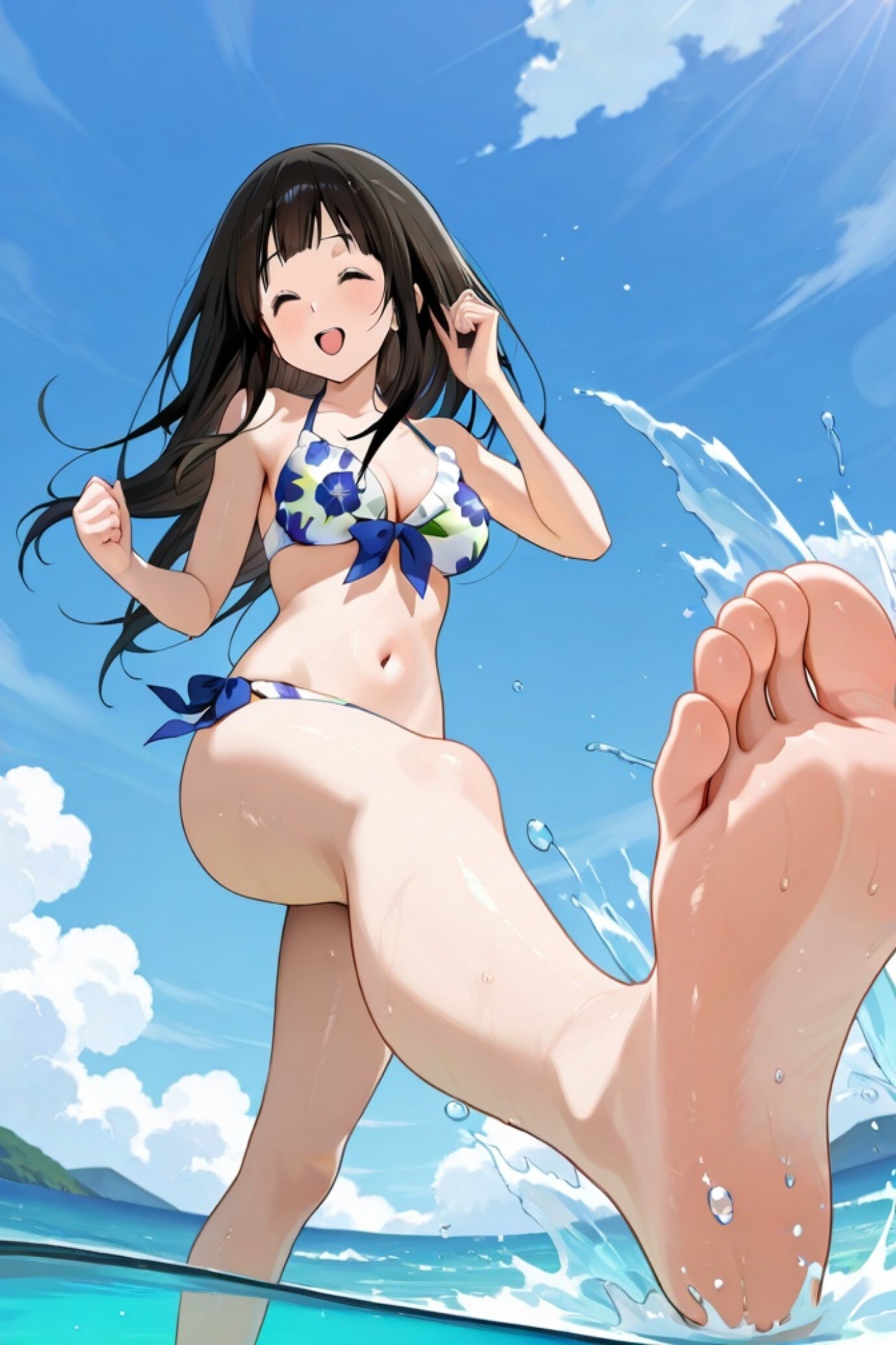 水着のえるたそ