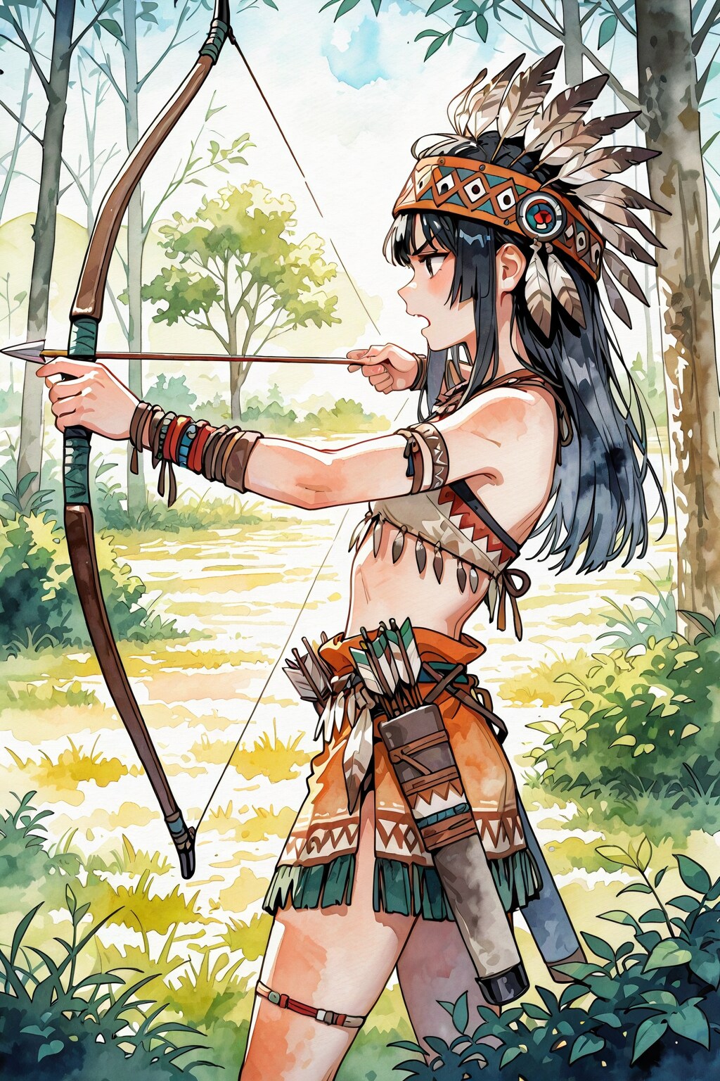 大草原の空の下１３９ | の人気AIイラスト・グラビア