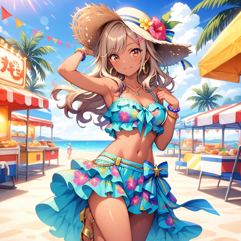 夜まで終わらない、夏休み