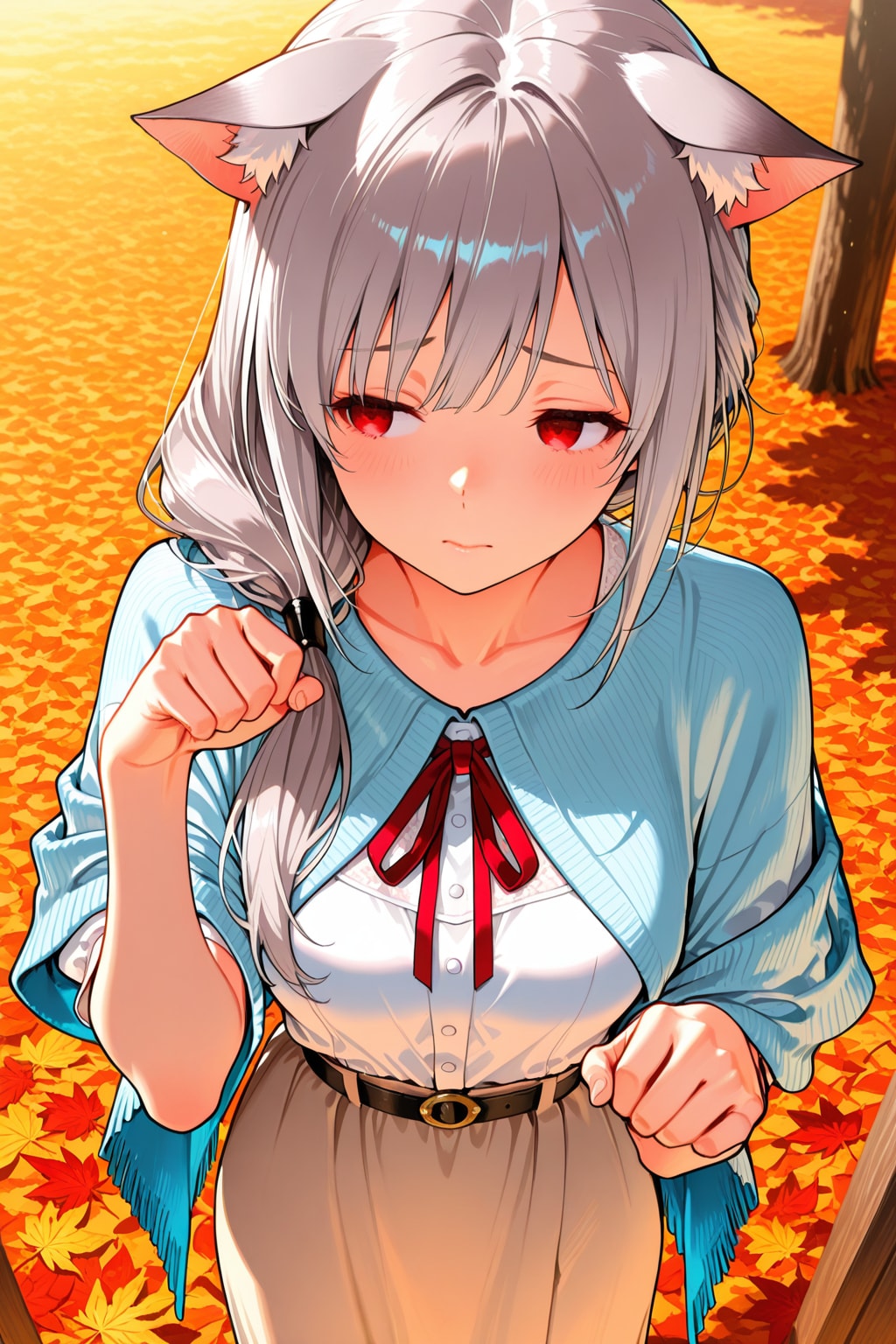 猫耳を生やされた同期