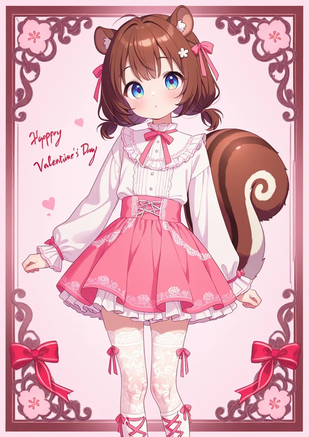 シルちゃん量産型ロリちゃんミックス《おいでよ どうぶつの娘SeaArt》