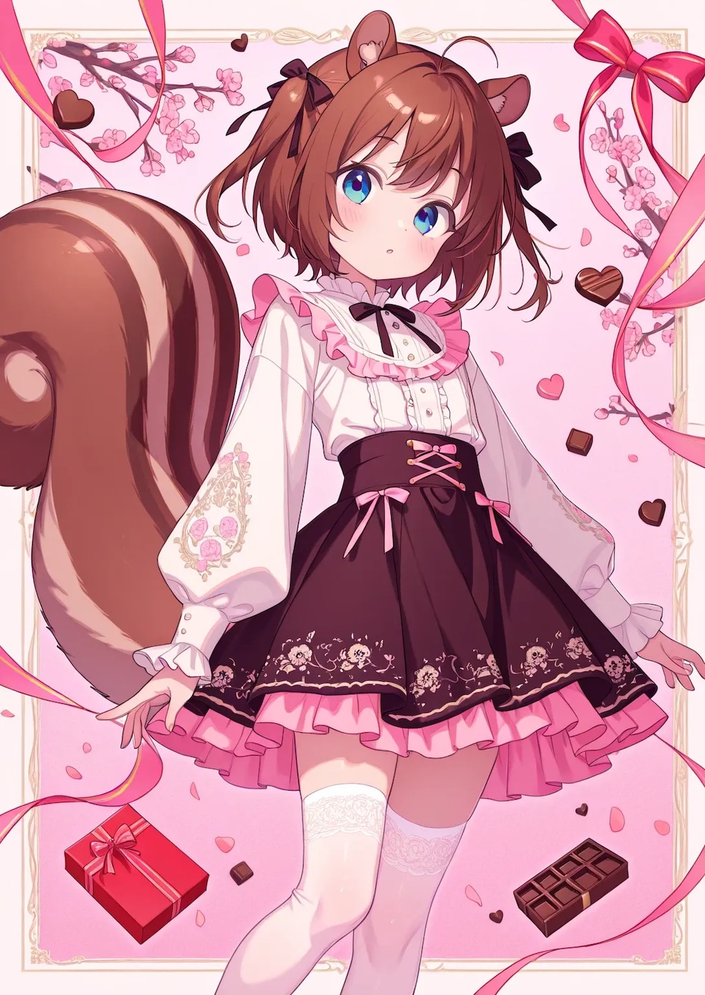 シルちゃん量産型ロリちゃんミックス《おいでよ どうぶつの娘SeaArt》