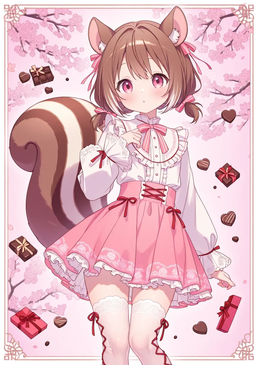 シルちゃん量産型ロリちゃんミックス《おいでよ どうぶつの娘SeaArt》