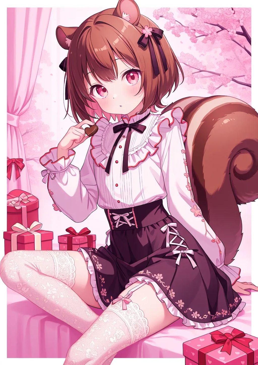 シルちゃん量産型ロリちゃんミックス《おいでよ どうぶつの娘SeaArt》