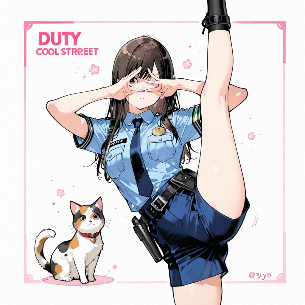 ジャケ写・婦警さん