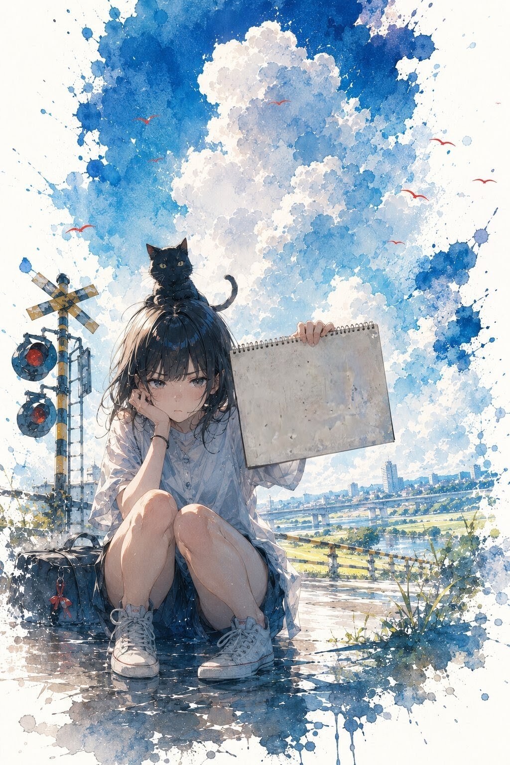 空白フリップ | の人気AIイラスト・グラビア