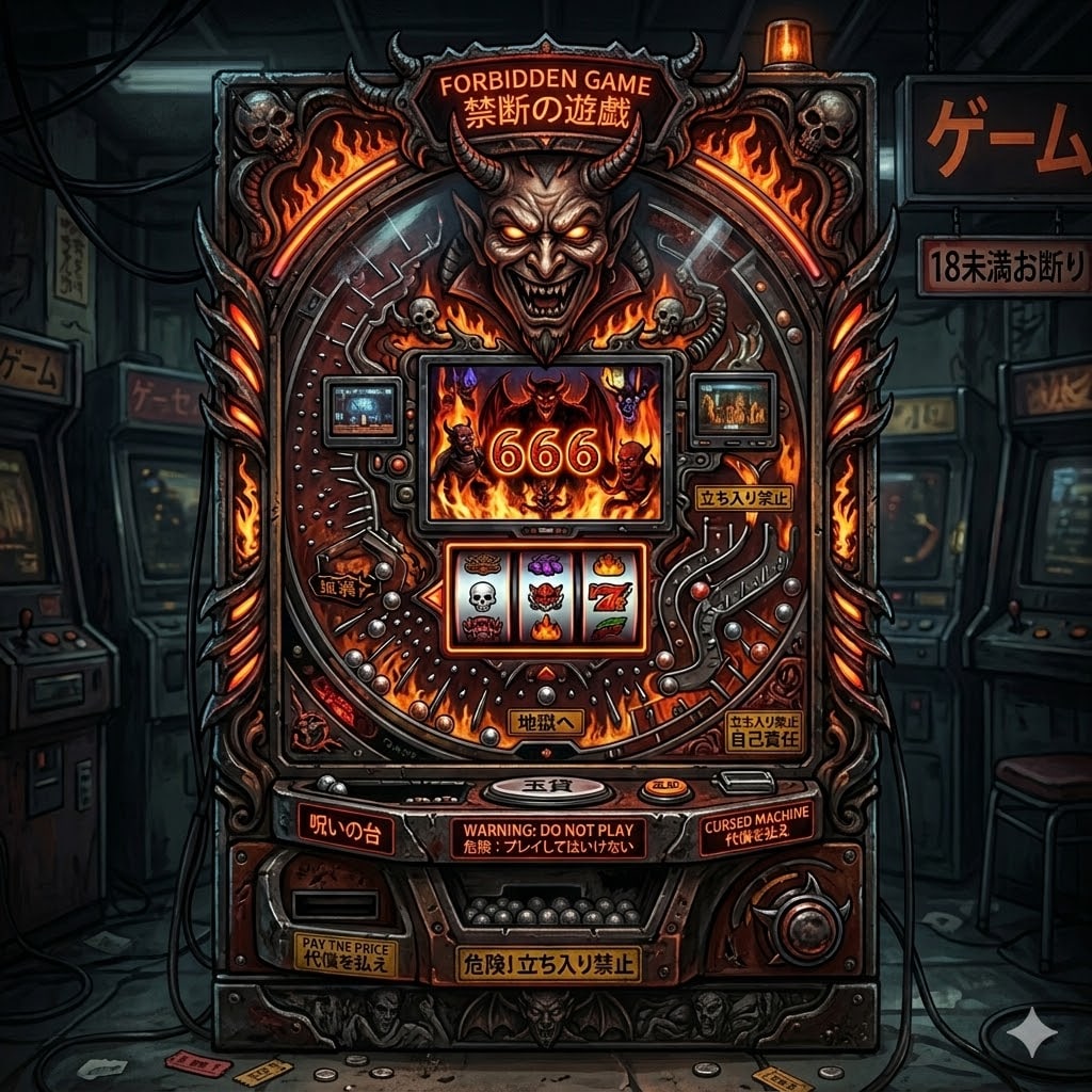 悪魔のパチンコ台