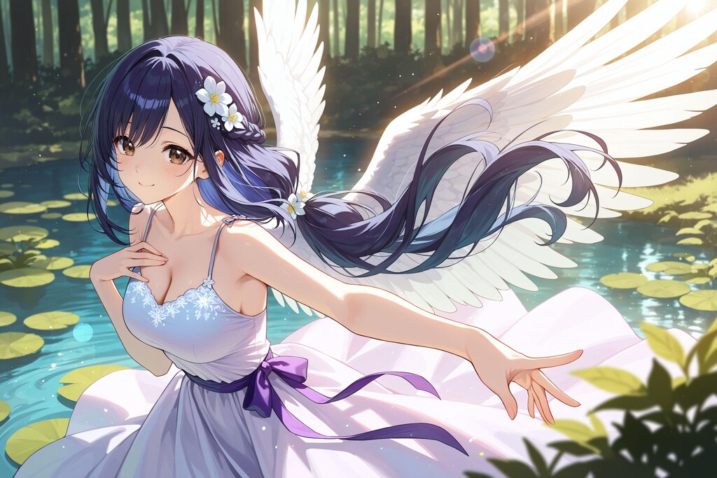 天使さん頑張ります