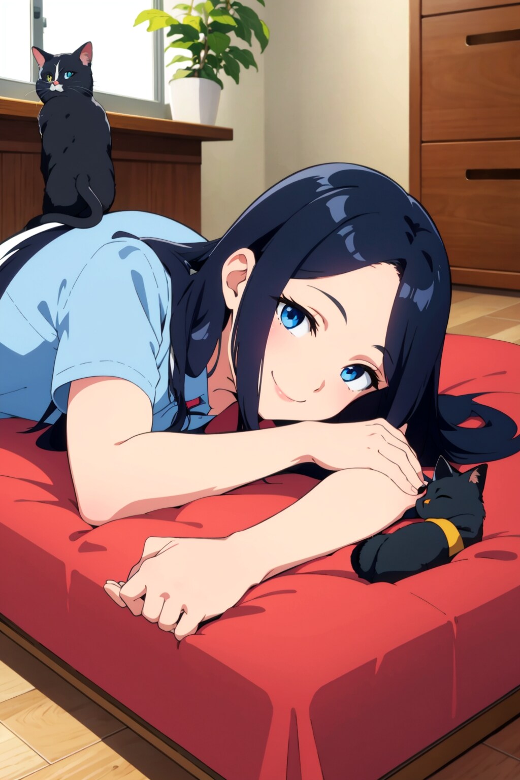 猫に癒される
