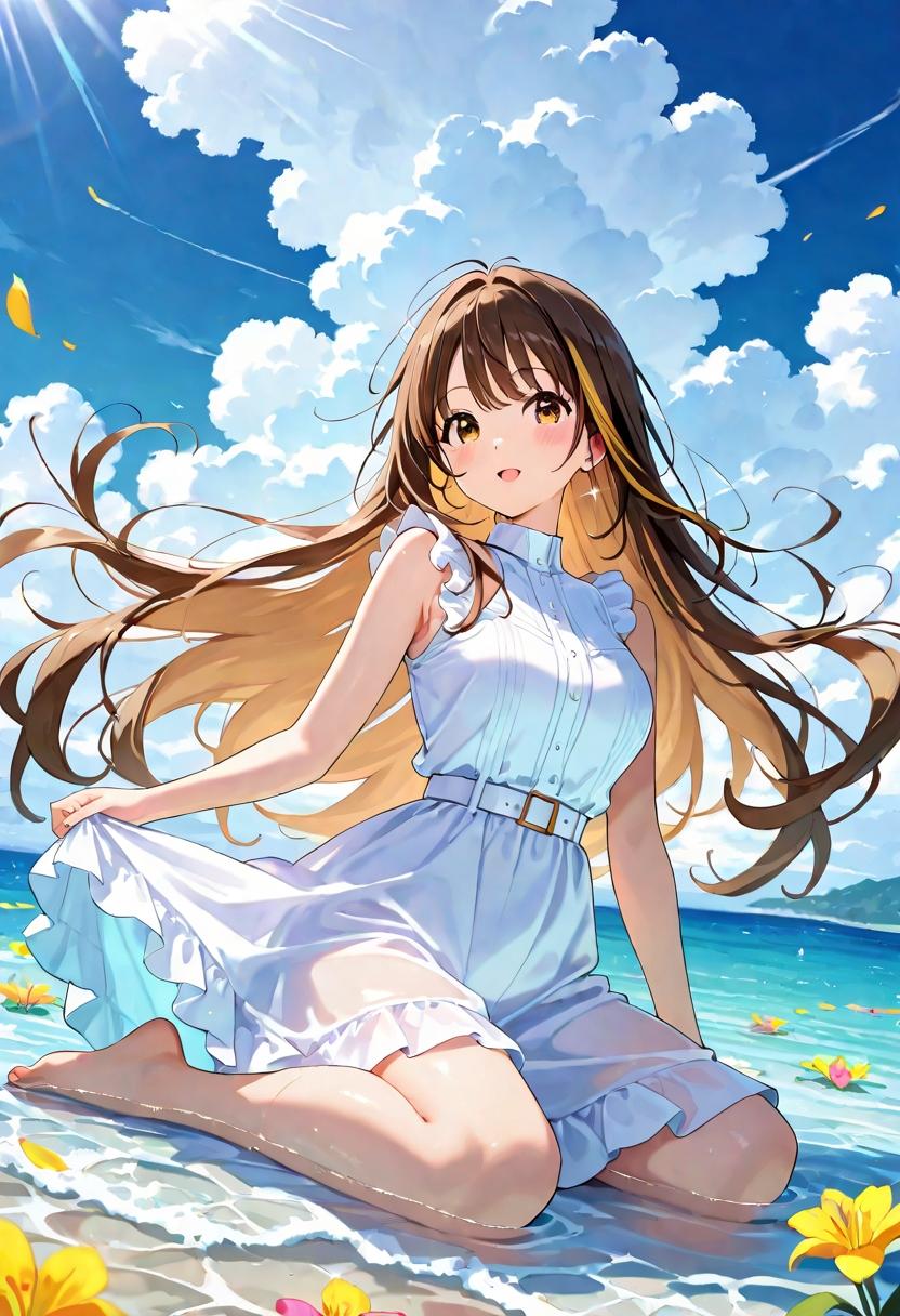 サマー・プリズム・ガーデン2 | の人気AIイラスト・グラビア