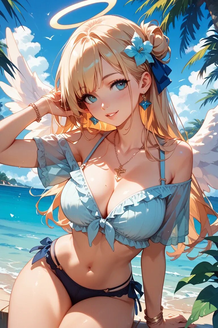 夏と天使さん