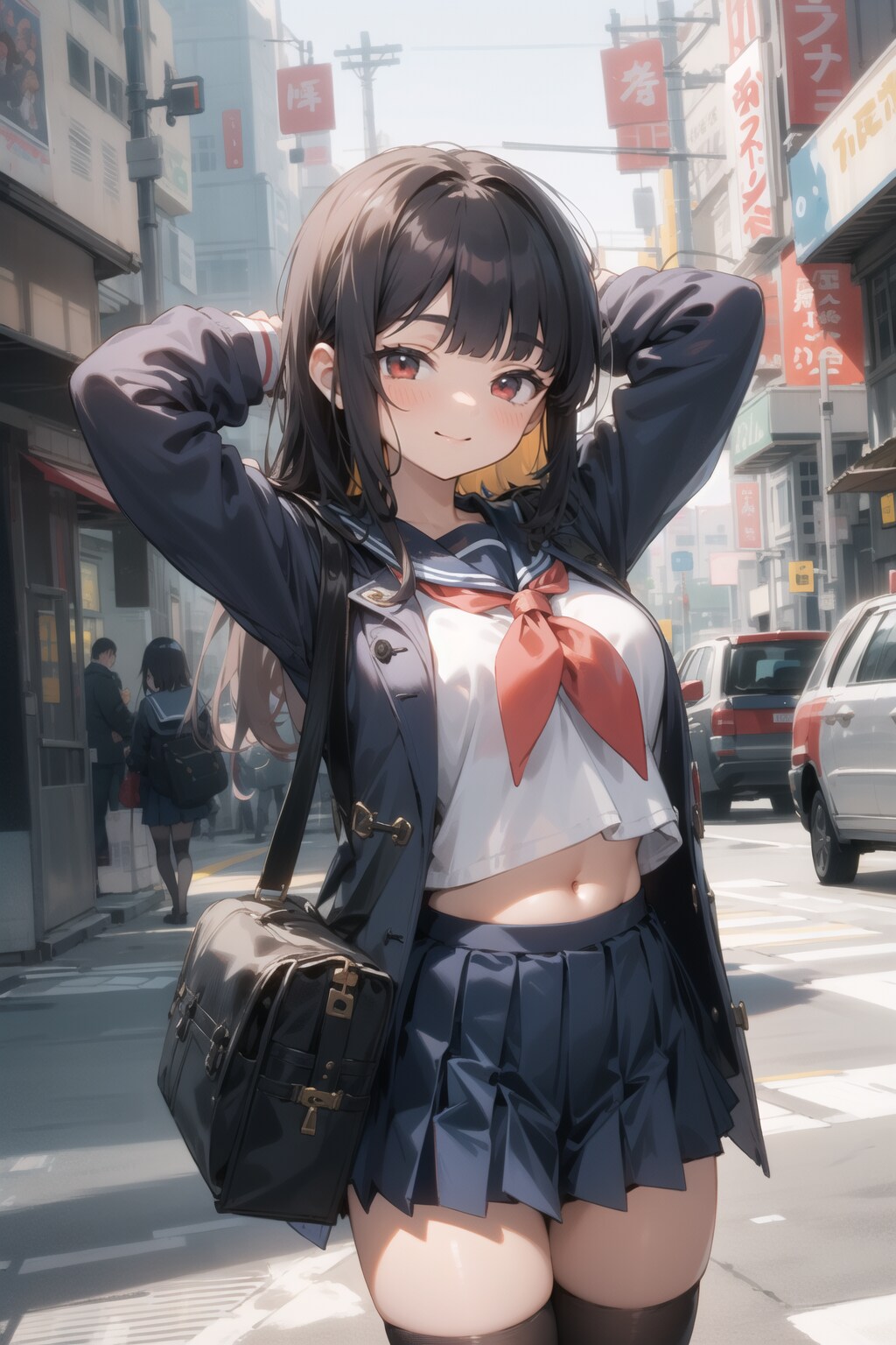 委員長にはコートを着せてみる
