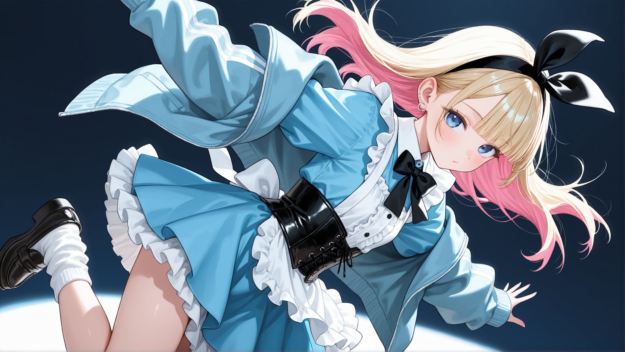 お願いすれば見せてくれる店員アリスちゃん | の人気AIイラスト・グラビア