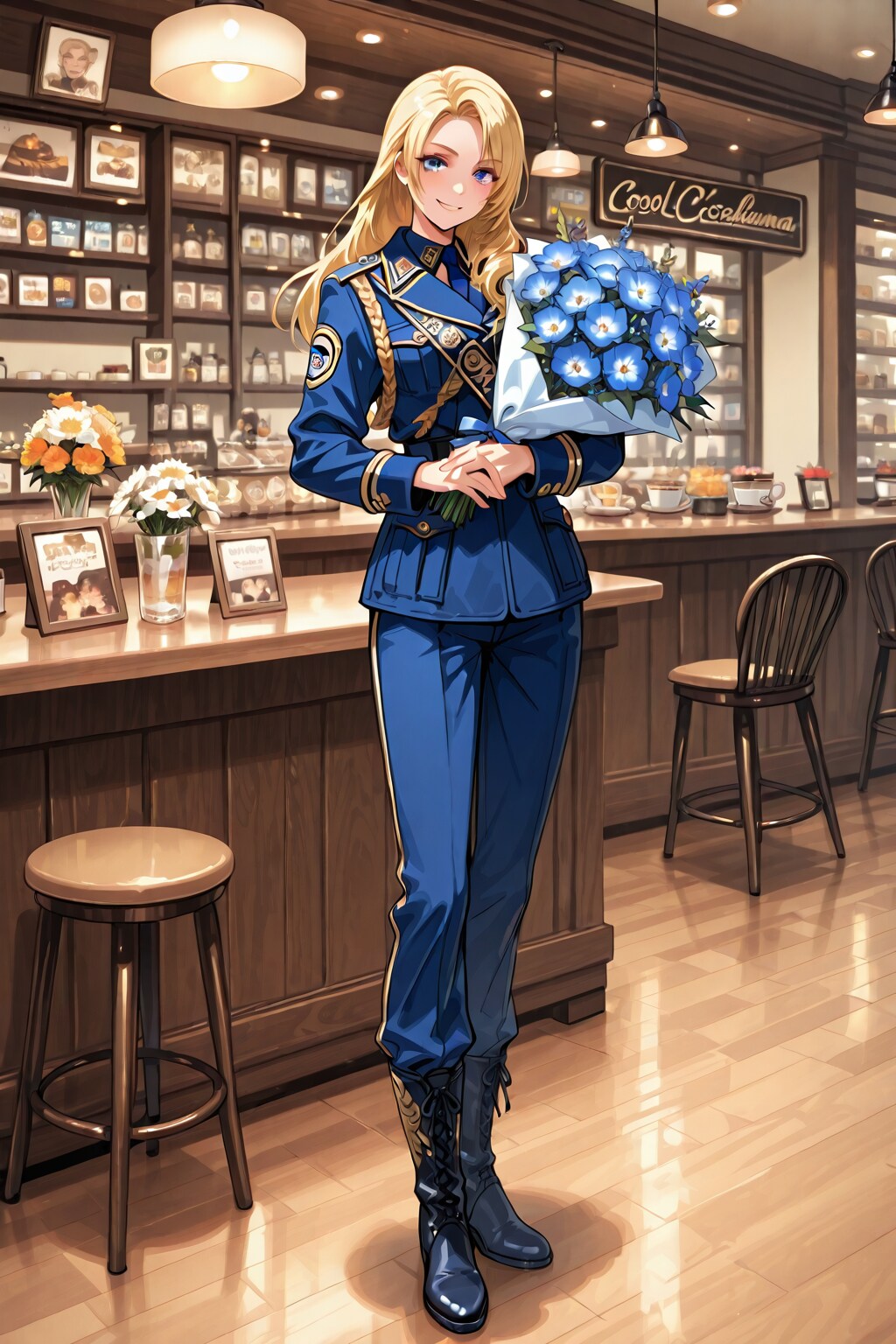 クール参謀総長エレナ・ストレルコフの国民の文学カフェ横浜山手駅前店